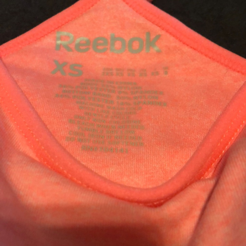 NWT Reebok XS Seamless Strappy Cami Bra - Picture 5 of 6